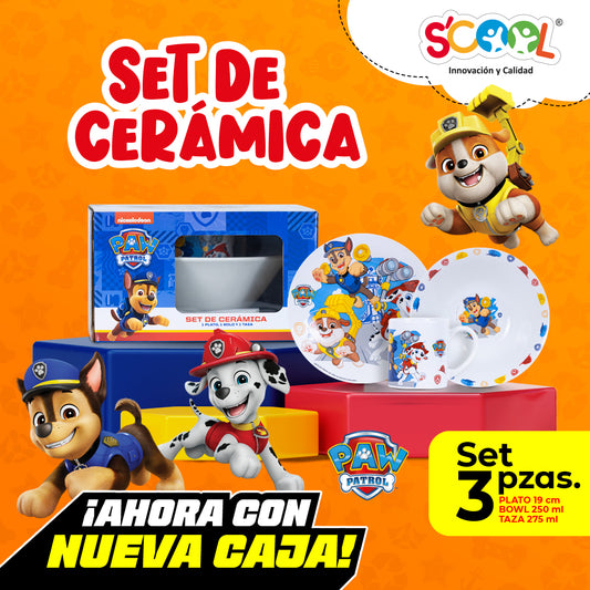 Set de Vajillas Sanrio, Cerámica 3 Piezas