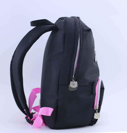 Mochila Hello Kitty Negra Scool