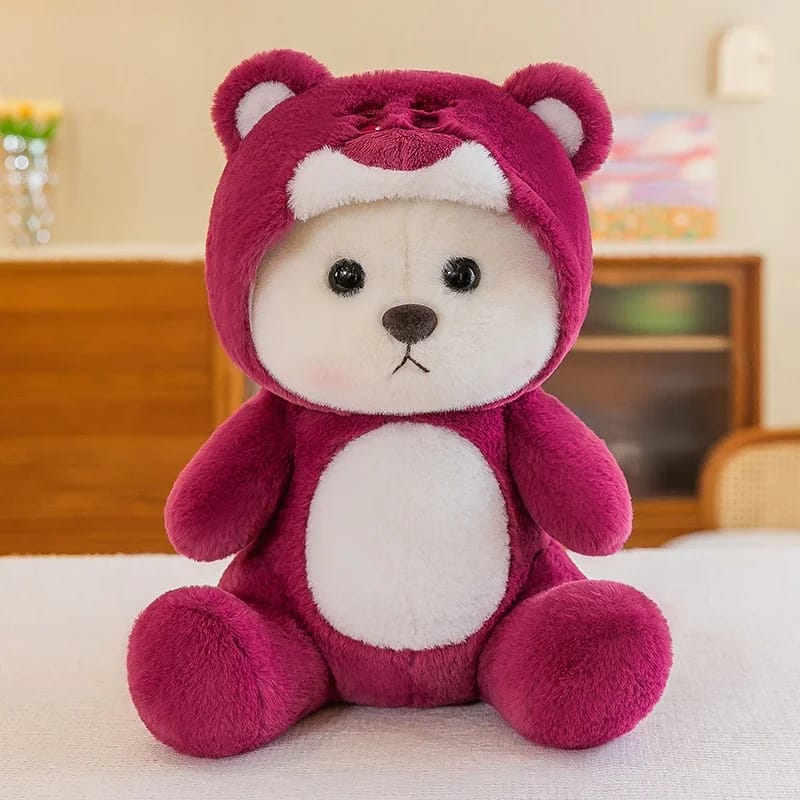 Peluche oso con disfraz de Lotso