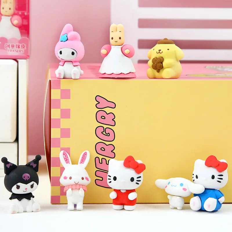 SET DE BORRADORES SANRIO