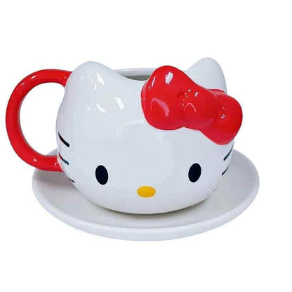 Taza Helllo Kitty c/plato