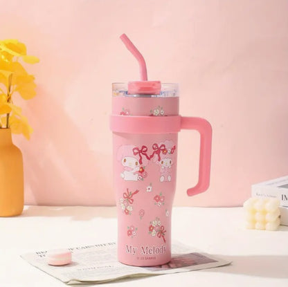 Taza Termica 🥤 de 1,200ml. con Sorbete Metálico